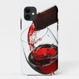Ein Glas Rotwein iPhone 11 Hülle