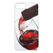 Ein Glas Rotwein Case-Mate iPhone Hülle (Rückseite)