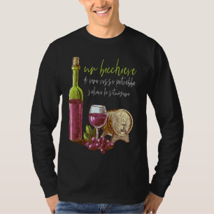 Ein Glas Rotwein könnte die Situation Gerettet hab T-Shirt