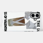 Ein Glas valentiner Ruhe. Case-Mate iPhone Hülle (Rückseite (Horizontal))