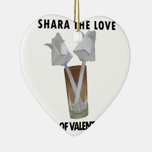 Ein Glas valentiner Ruhe. Keramikornament (Rechts)