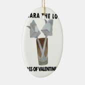 Ein Glas valentiner Ruhe. Keramikornament (Rechts)