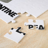 Ein Glas valentiner Ruhe. Puzzle (Seite)