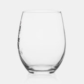 Ein Glas weg Funny Personalisiert (Links)