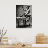 EIN GLAS ZUM VERBOT AUFHEBEN c. 1920 Poster (Küche)