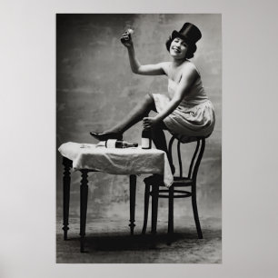 EIN GLAS ZUM VERBOT AUFHEBEN c. 1920 Poster