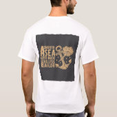 Ein glattes Meer. T-Shirt (Rückseite)
