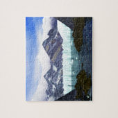 Ein Gletscher trifft das Meer Puzzle (Vertikal)