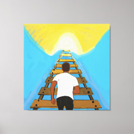 Ein Glimmer der Hoffnung Leinwanddruck