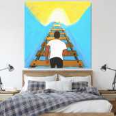 Ein Glimmer der Hoffnung Leinwanddruck (Insitu (Schlafzimmer))