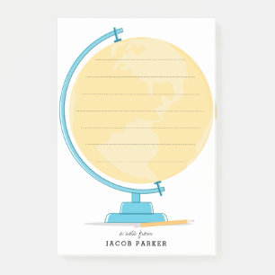 Ein Globalposten - Hinweise Post-it Klebezettel