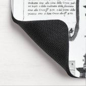 Ein Glockenturm konzipiert für St Peter, Rom Mousepad (Ecke)