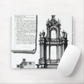 Ein Glockenturm konzipiert für St Peter, Rom Mousepad (Mit Mouse)