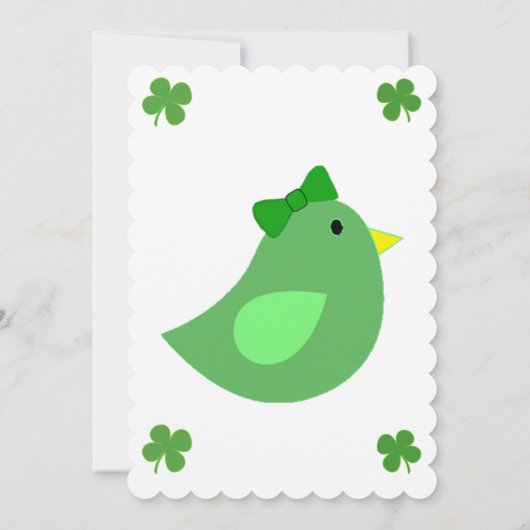 Ein Glück, das sie unterwegs ist? Einladung (Rückseite)