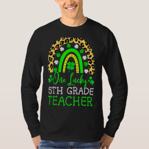 Ein Glück, ein Lehrer der 5. Klasse zu sein St Pat T-Shirt