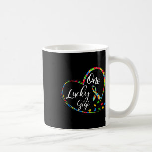 Ein Glück Gigi Autismus Aufklärung Geschenk Puzzle Kaffeetasse