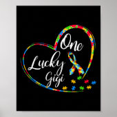 Ein Glück Gigi Autismus Aufklärung Geschenk Puzzle Poster (Vorne)