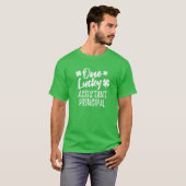 Ein glücklicher Assistant Principal St. Patrick's T-Shirt (Vorne ganz)