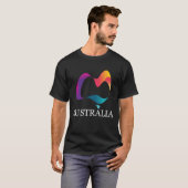 Ein glücklicher Australientag T-Shirt (Vorne ganz)