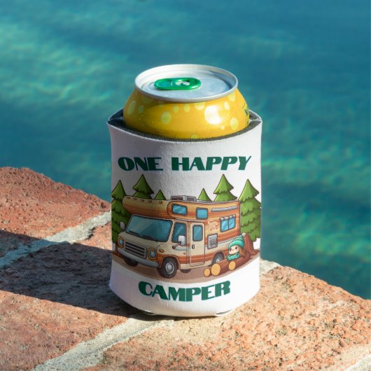 Ein glücklicher Camper Cooler Dosenkühler (In Situ Pool)