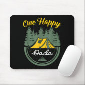 Ein glücklicher Camper Dada Geburtstag Camping Fam Mousepad (Mit Mouse)