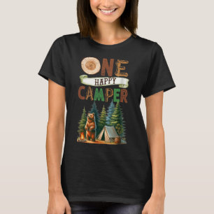 Ein glücklicher Camper Erster Geburtstag Familie C T-Shirt