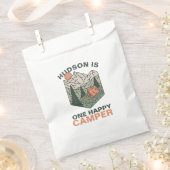 Ein glücklicher Camper erster Geburtstag Geschenktütchen (Ausgeschnitten)