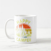 Ein glücklicher Camper Kleinkind Junge Lustiges Ca Kaffeetasse (Links)