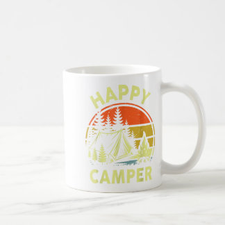 Ein glücklicher Camper Kleinkind Junge Lustiges Ca Kaffeetasse
