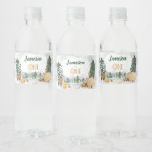 Ein glücklicher Camper Wasserflaschen Labels Wasserflaschenetikett (Flaschen)