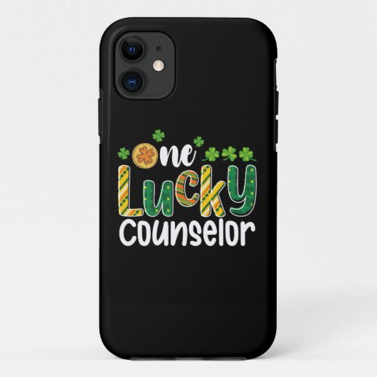 Ein glücklicher Counselor School St Patrick's Day Case-Mate iPhone Hülle (Rückseite)