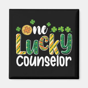 Ein glücklicher Counselor School St Patrick's Day Magnet