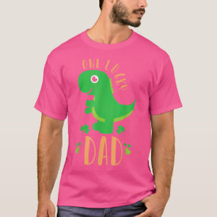 Ein glücklicher Dad Dinosaurier T-Shirt zum St. Pa