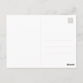 Ein glücklicher Elefant Postkarte (Rückseite)