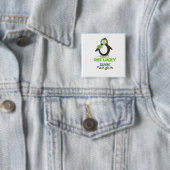 Ein glücklicher Enten-Pinguin Button (Beispiel)
