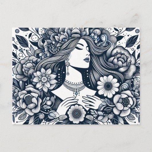 Ein glücklicher Frauentag, der Frauen überall ehrt Postkarte (Vorderseite)