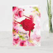 Ein glücklicher Frauentag Karte (Vorderseite)