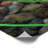 Ein glücklicher Frosch Poster (Ecke)