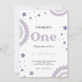 Ein glücklicher Geburtstag Einladung (Vorderseite)