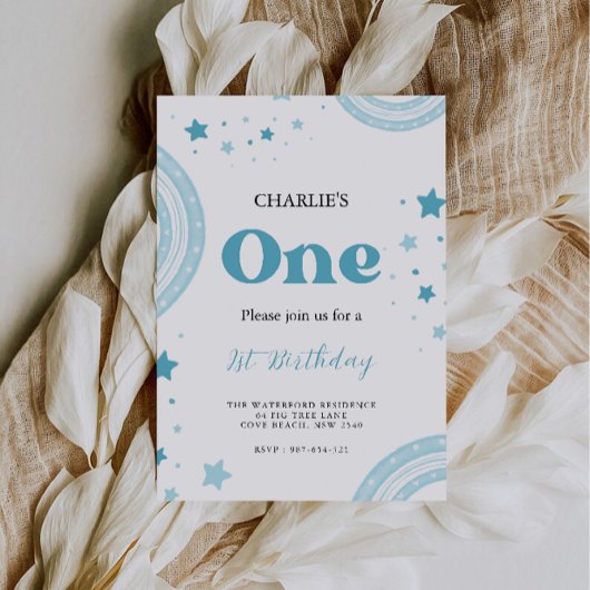 Ein glücklicher Geburtstag Einladung