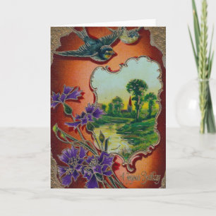 Ein glücklicher Geburtstag Karte