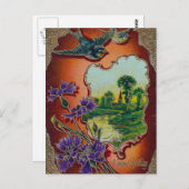 Ein glücklicher Geburtstag Postkarte (Vorne/Hinten)