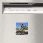 Ein glücklicher Gedanke, ein lustiges Zeichen Magnet (In Situ (Geschirrspüler))