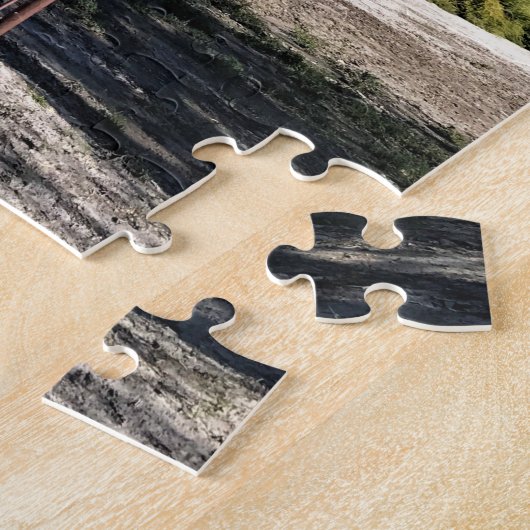 Ein glücklicher Gedanke, ein lustiges Zeichen Puzzle (Seite)