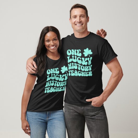 Ein glücklicher Geschichtslehrer St Patrick's Day  T-Shirt (Unisex)