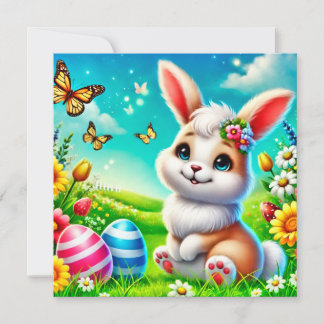 Ein glücklicher Hase