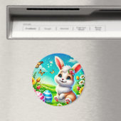 Ein glücklicher Hase Magnet (In Situ (Geschirrspüler))