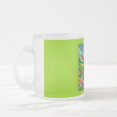 Ein glücklicher Hase und Igel Mattglastasse (Links)