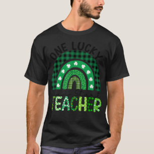 Ein glücklicher Head Start Lehrer Rainbow Patricks T-Shirt