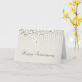 Ein glücklicher Jahrestag Karte (Gelbe Blume)